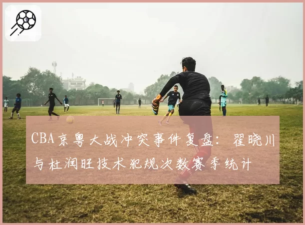 CBA京粤大战冲突事件复盘:翟晓川与杜润旺技术犯规次数赛季统计